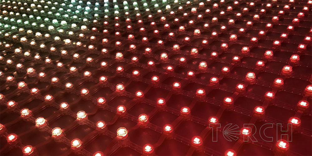 Led on sale pixel curtain