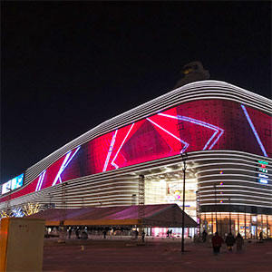 M1 LED curtain project in Shanghai